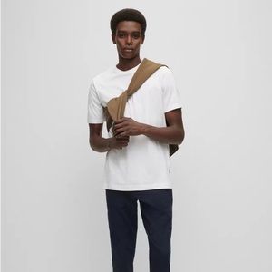 HUGO BOSS MENS WHITE T SHIRT SIZE MEDIUM